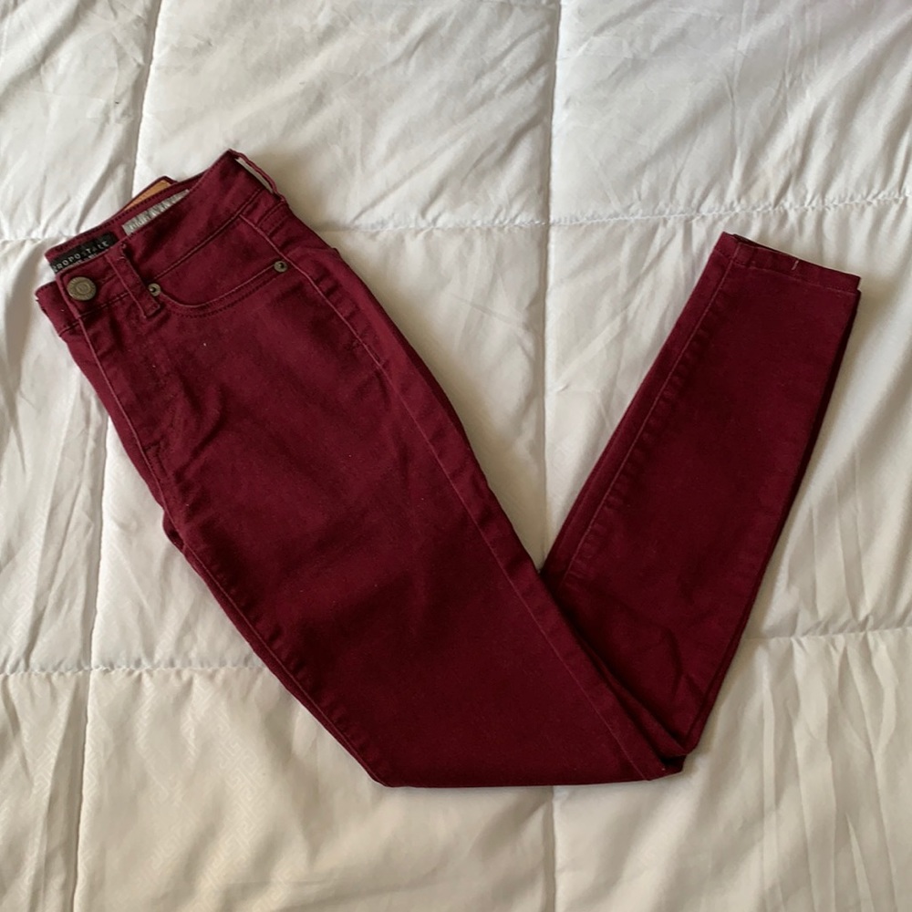 Burgundy Pants